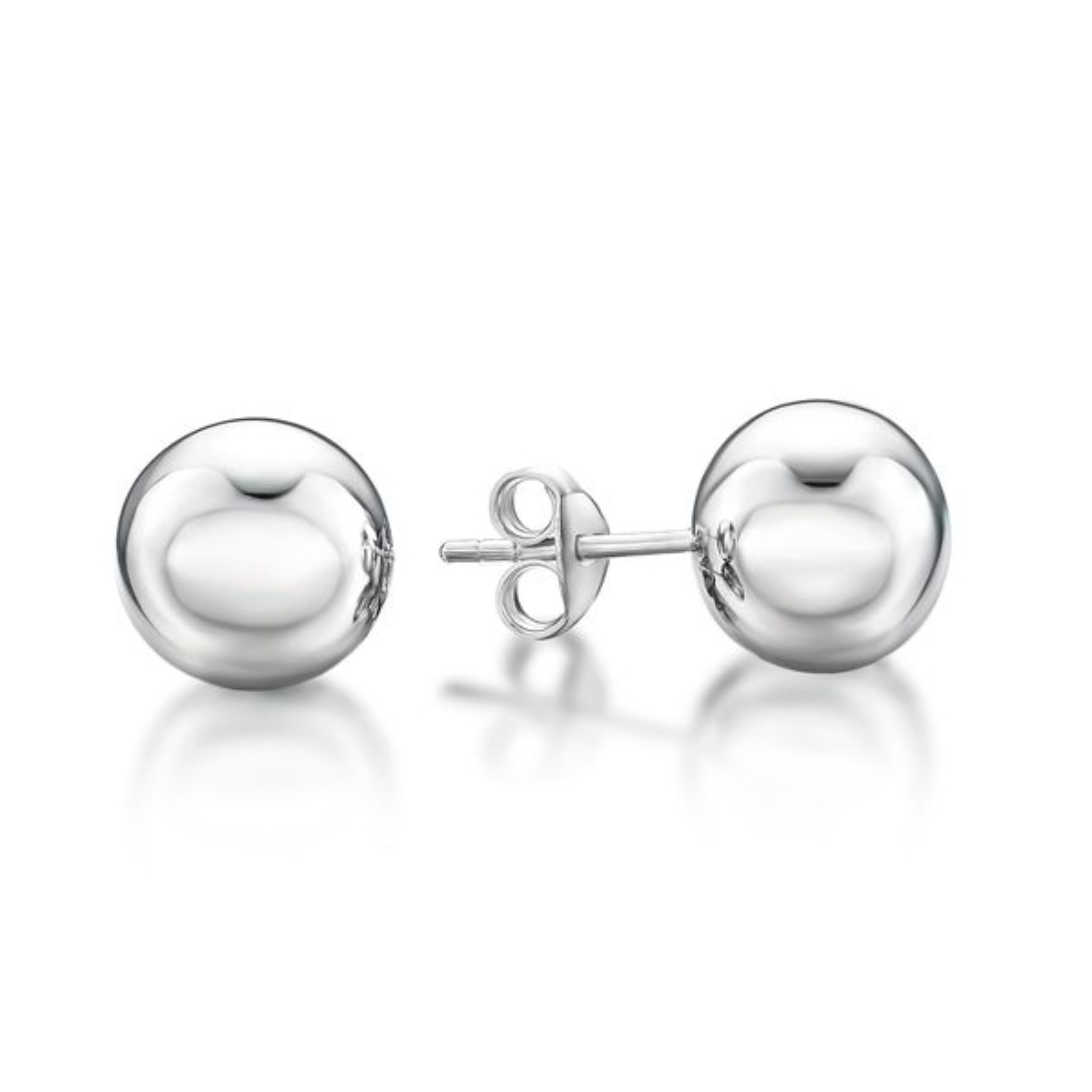 Picture of 2mm SILVER BALL STUDS (SOLID)